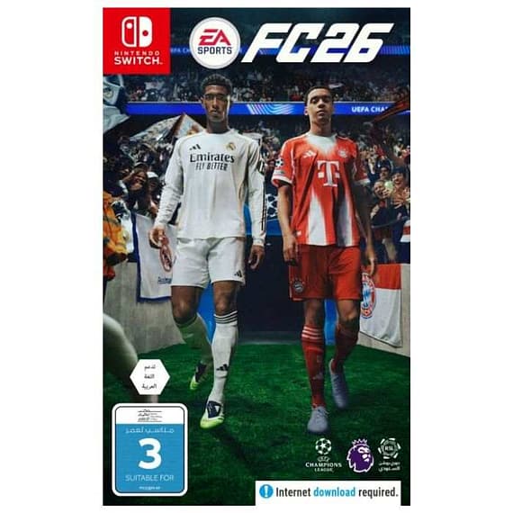 EA Sports FC 26 Nintendo Switch Games "BAE" Charm Bracelet