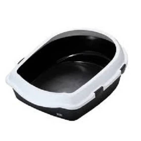 Ebi Cat Toilet Space 70 Litter Tray For Cats Black 56X70X27Cm Litter & Housetraining "BAE" Charm Bracelet