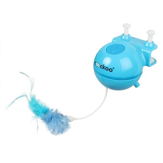 Ebi Coockoo Roxy Laser Cat Toy – Blue 8X8X10Cm Cat Toys "BAE" Charm Bracelet