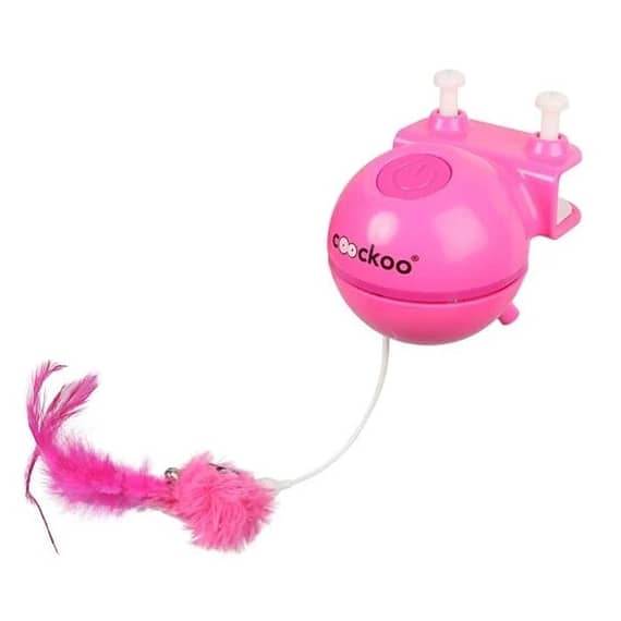 Ebi Coockoo Roxy Laser Cat Toy – Pink-8X8X10Cm Cat Toys "BAE" Charm Bracelet