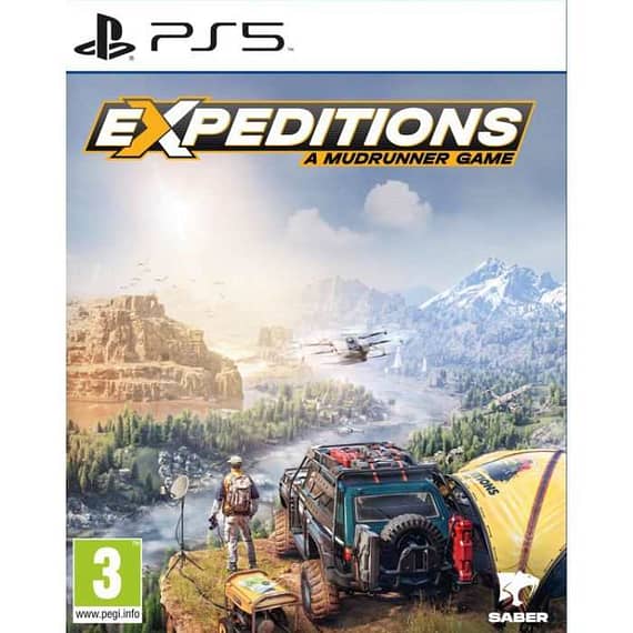 Expeditions A MudRunner Game Day One Edition Playstation5 Games "BAE" Charm Bracelet