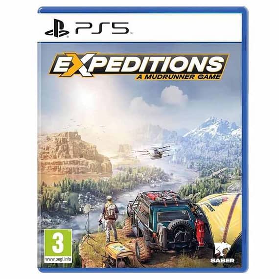 Expeditions: A MudRunner Game for PlayStation 5 Games "BAE" Charm Bracelet