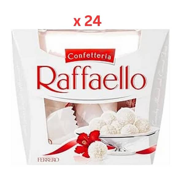 Ferrero Raffaello 150G, Box Of 24Pcs Confectionery "BAE" Charm Bracelet