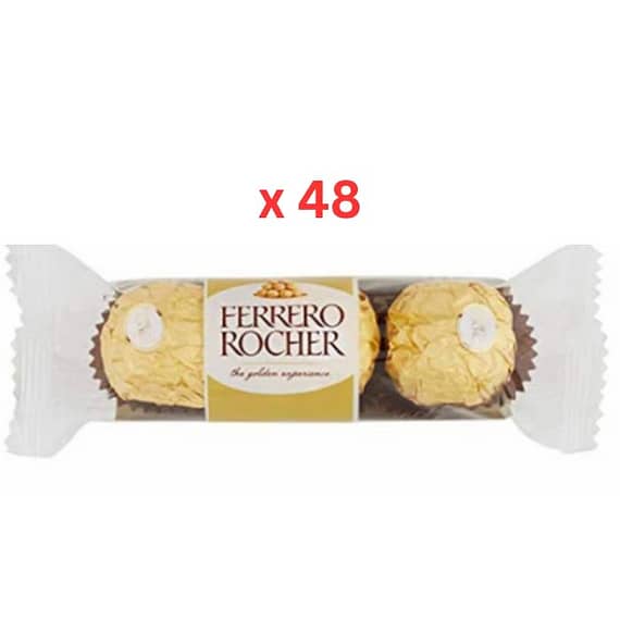 Ferrero Rocher 37.5g,Box Of 48pcs Confectionery "BAE" Charm Bracelet