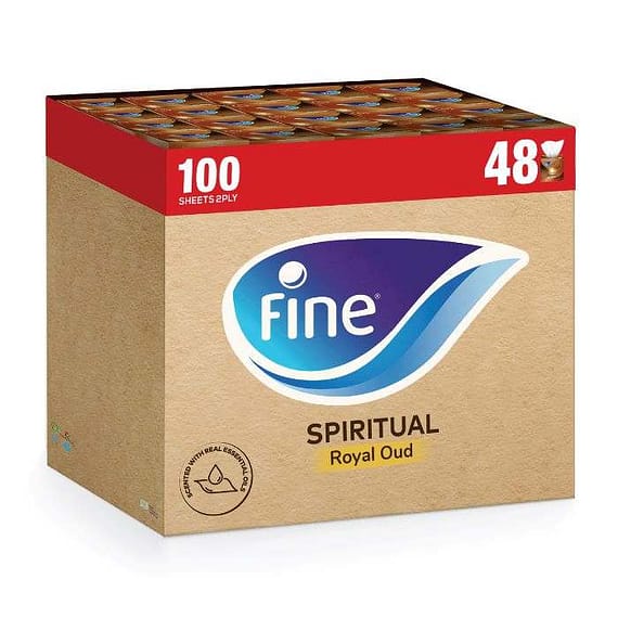 Fine Facial Tissues Cubic Spiritual Oud 100X2 Plies Dawn (Pack of 48) Grocery "BAE" Charm Bracelet
