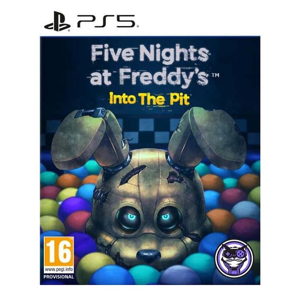 Five Nights at Freddy's Into the Pit Playstation 5 Games "BAE" Charm Bracelet