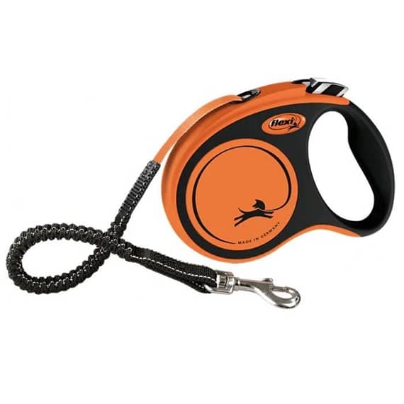 Flexi Xtreme Tape Leash 5M – Orange Small Collars & Harnesses "BAE" Charm Bracelet