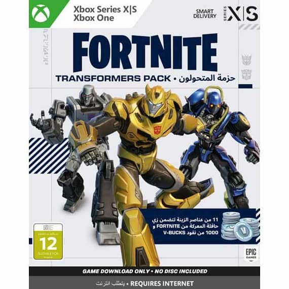 Fortnite Transformers Pack Xbox Series X | Xbox One Games "BAE" Charm Bracelet
