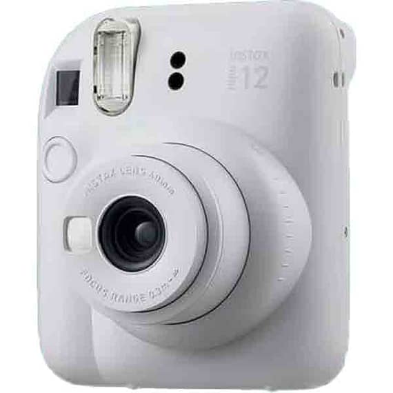 Fujifilm, INSTAX MINI 12, Instant Film Camera, Clay White Electronics "BAE" Charm Bracelet
