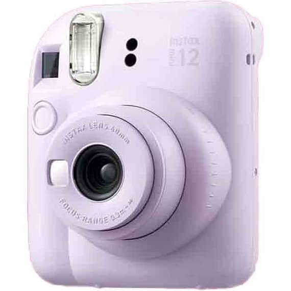 Fujifilm, INSTAX MINI 12, Instant Film Camera, Lilac Purple Electronics "BAE" Charm Bracelet