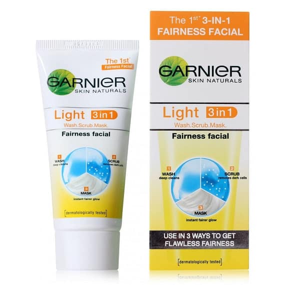 Garnier Light & Radiant 3In1 Wash Mask Scrub 100Ml Grocery "BAE" Charm Bracelet