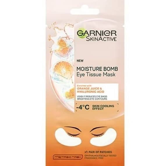 Garnier Skin Active Eye Tissue Mask Grocery "BAE" Charm Bracelet