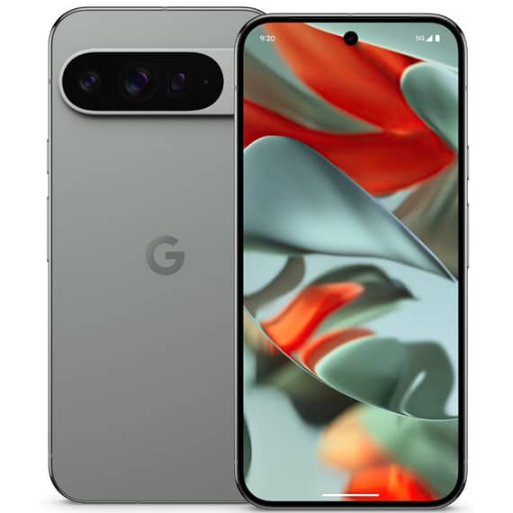 Google Pixel 9 Pro XL, 16GB, 256GB, Hazel, 5G Google "BAE" Charm Bracelet