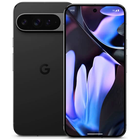 Google Pixel 9 Pro XL, 16GB, 256GB, Obsidian, 5G Google "BAE" Charm Bracelet