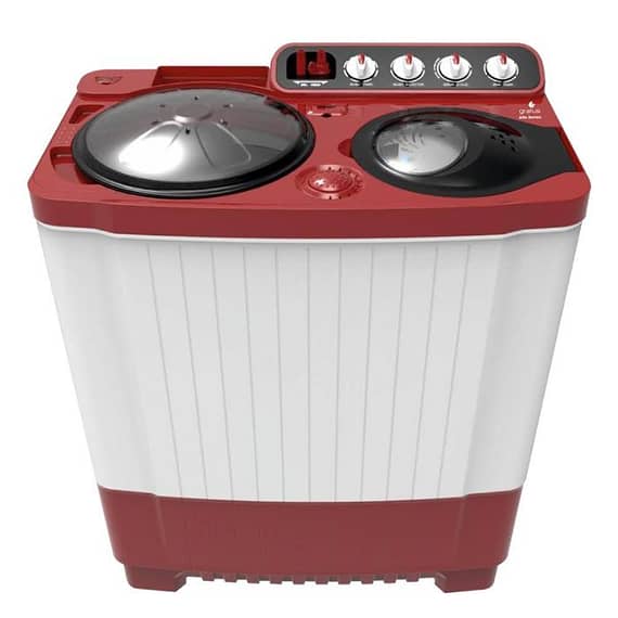 Gratus 10Kg Top Load Semi-Automatic Washing Machine (White/Maroon), With Lint Filter, Spin-Dry, Made In India, Model -GSWM100IVDX Household "BAE" Charm Bracelet