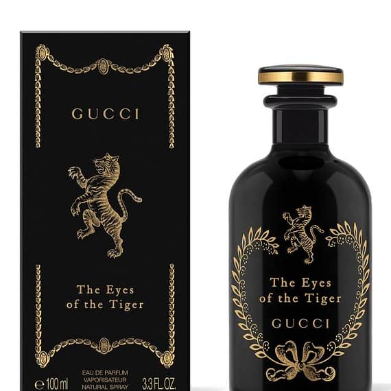 Gucci The Eyes of the Tiger Black Edp 100ml (U) Perfumes "BAE" Charm Bracelet