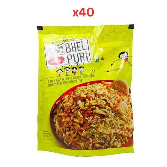 Haldirams Bhelpuri With Chutney 200Gm (Pack Of 40) Confectionery "BAE" Charm Bracelet