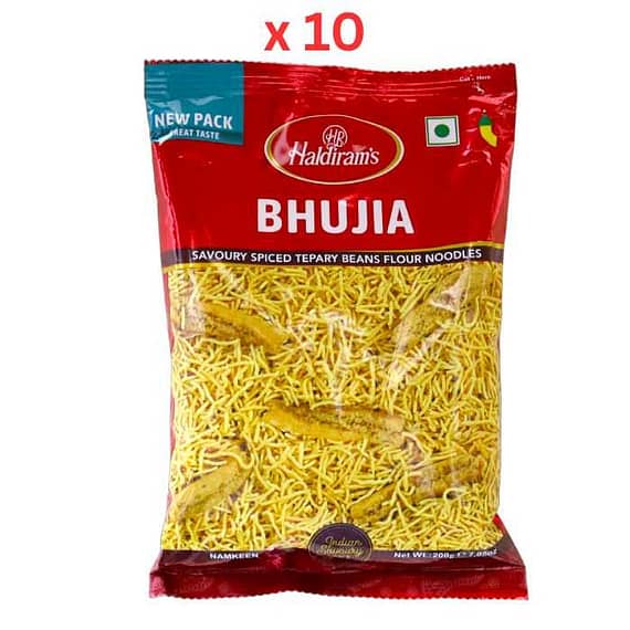 Haldirams Bhujia Masala 200gm – Pack Of 10 Confectionery "BAE" Charm Bracelet