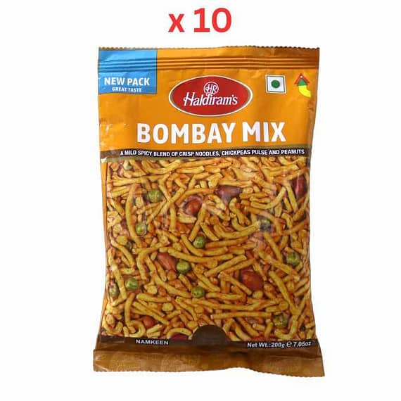 Haldirams Bombay Mix 200gm – Pack Of 10 Confectionery "BAE" Charm Bracelet