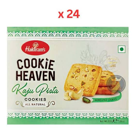 Haldirams Cookie Heaven Kaju Pista 200gm – Pack Of 24 Confectionery "BAE" Charm Bracelet