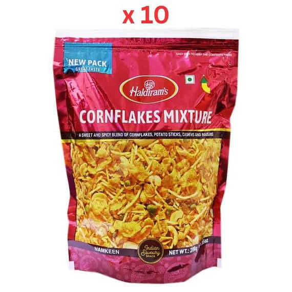 Haldirams Cornflakes Mixture 200gm – Pack Of 10 Confectionery "BAE" Charm Bracelet