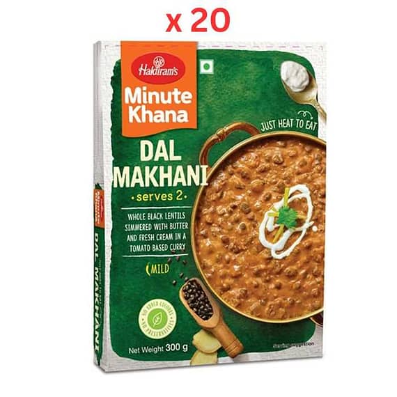 Haldirams Minute Khana Curry Dal Makhani 300gm – Pack Of 20 Confectionery "BAE" Charm Bracelet