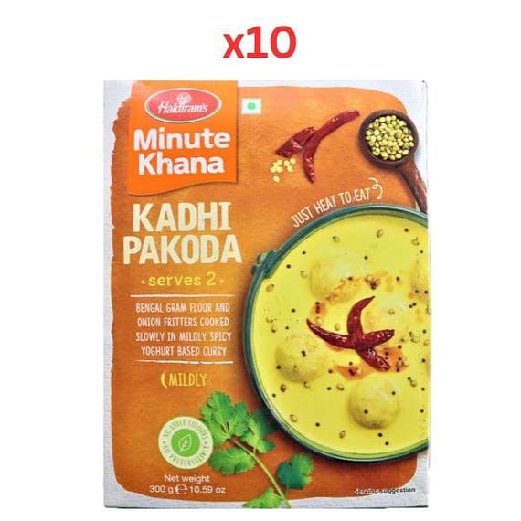 Haldirams Minute Khana Curry Kadhi Pakoda 300Gm (Pack Of 10) Confectionery "BAE" Charm Bracelet