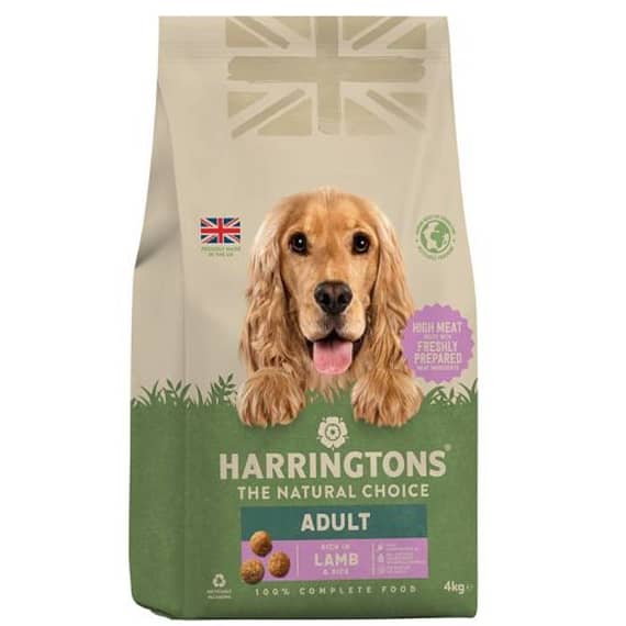 Harringtons Complete Lamb & Rice Adult Dry Dog Food – 4Kg Dog Food "BAE" Charm Bracelet