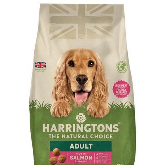 Harringtons Complete Salmon & Potato Adult Dry Dog Food 12Kg Dog Food "BAE" Charm Bracelet