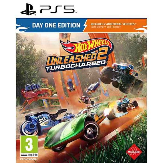 Hot Wheels Unleashed 2 Turbocharged Playstation5 Games "BAE" Charm Bracelet