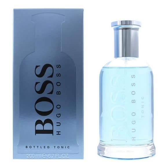 Hugo Boss Bottled Tonic (M) Edt 200Ml Men's Fragrance "BAE" Charm Bracelet