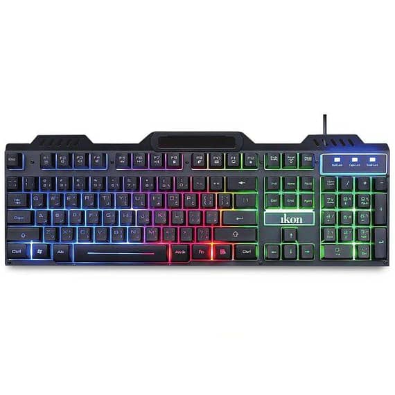 Ikon Wired Gaming Keyboard IK-GK-47 Electronics "BAE" Charm Bracelet