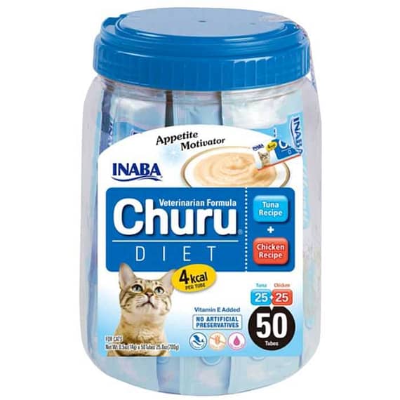 Inaba Churu Diet 700G, 50 Sticks Per Jar Cat Food "BAE" Charm Bracelet