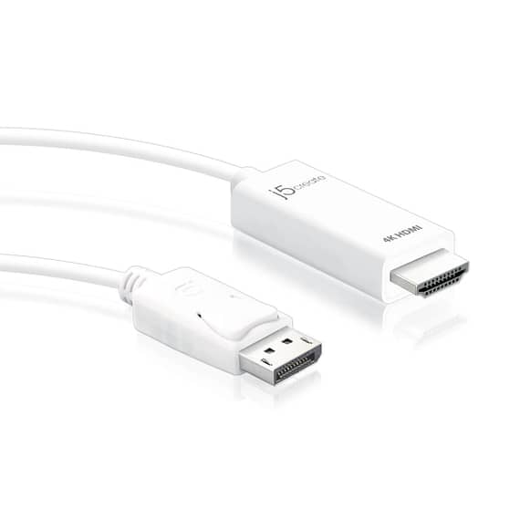 J5 CREATE JDC158 Display Port to 4k HDMI Cable Computer Accessories "BAE" Charm Bracelet