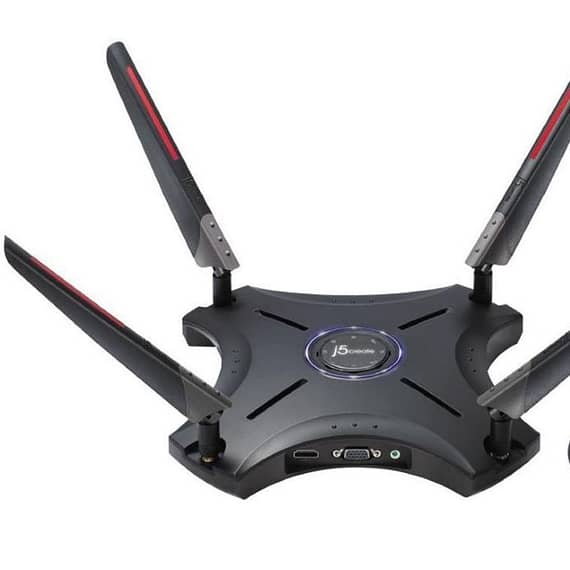 J5 CREATE JWR2100 16-User Wireless Presentation Display Router Computer Accessories "BAE" Charm Bracelet