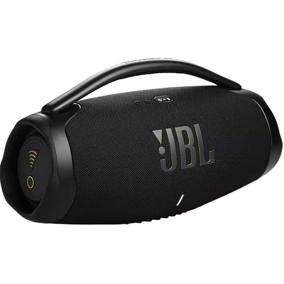 JBL BOOMBOX 3, WiFi Portable Speaker, Black Bluetooth Speakers "BAE" Charm Bracelet