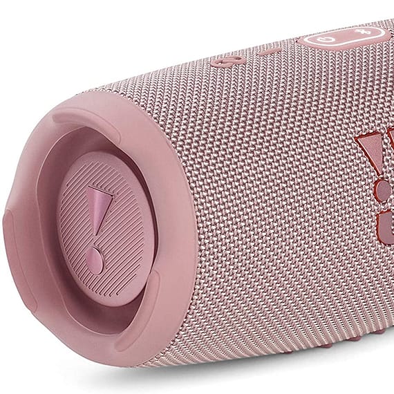 JBL Charge 5, Portable Waterproof Speaker, Pink Electronics "BAE" Charm Bracelet