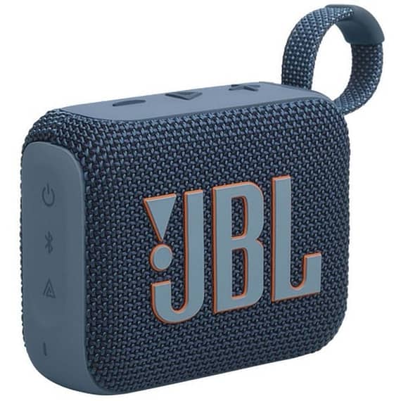JBL Go 4 Ultra, Portable Bluetooth Speaker, Blue Bluetooth Speakers "BAE" Charm Bracelet