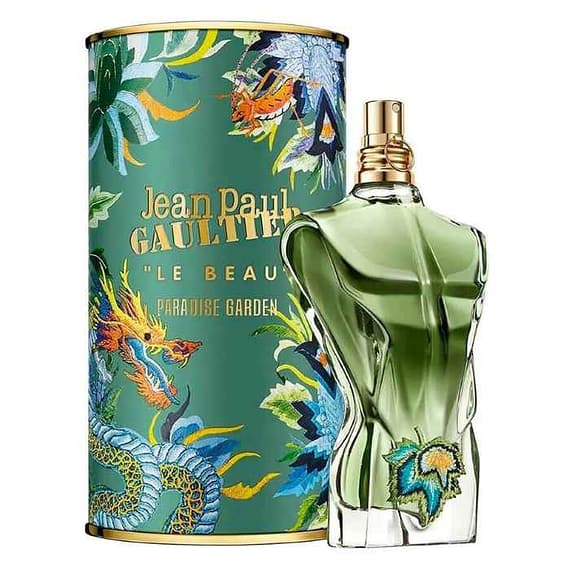 Jean Paul Gaultier Le Beau Paradise Garden M Edp 75ml Spy Men's Fragrance "BAE" Charm Bracelet