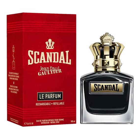 Jean Paul Gaultier Scandal Le Parfum Intense EDP M 100ml Men's Fragrance "BAE" Charm Bracelet