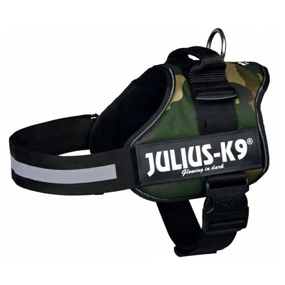 Julius K9 Power Harness Camouflage For Dogs Size 2 Collars & Harnesses "BAE" Charm Bracelet