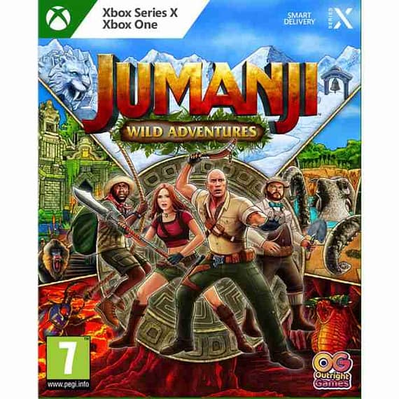Jumanji Wild Adventures Xbox Series X|S Xbox One Games "BAE" Charm Bracelet