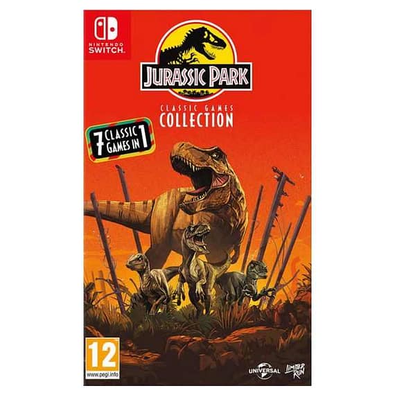 Jurassic Park Classic Games Collection Nintendo Switch Games "BAE" Charm Bracelet