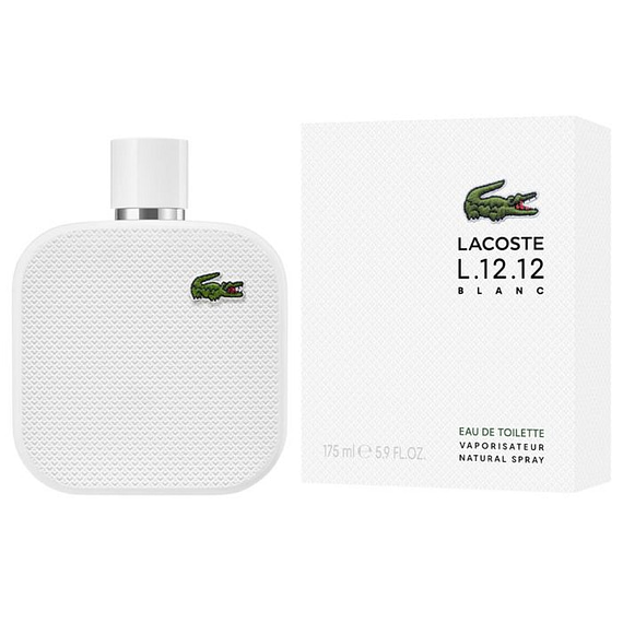 Lacoste L.12.12 Blanc (M) EDT 175 ml Men's Fragrance "BAE" Charm Bracelet