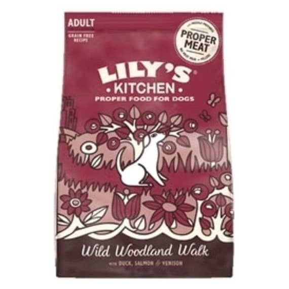 Lily's Kitchen Venison & Duck Grain Free Adult Dry Dog Food – 7KG Dog Food "BAE" Charm Bracelet