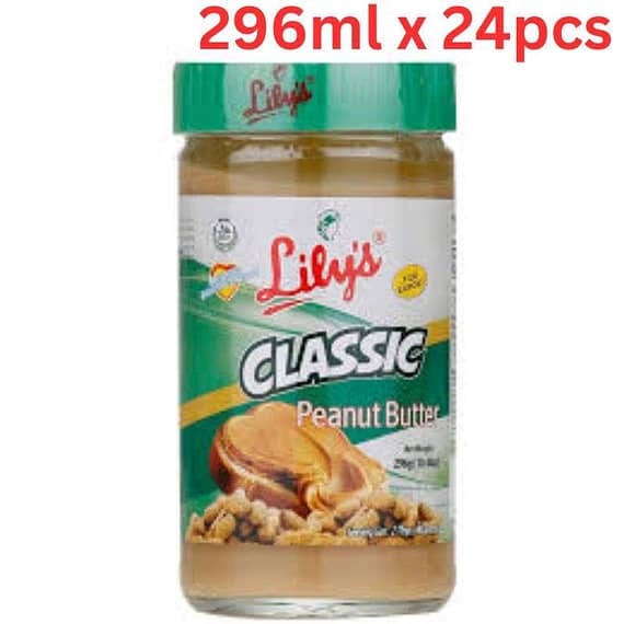 Lilys The Original Peanut Butter 296G Pack Of 24 (UAE Delivery Only) Dates & Dry Fruits "BAE" Charm Bracelet