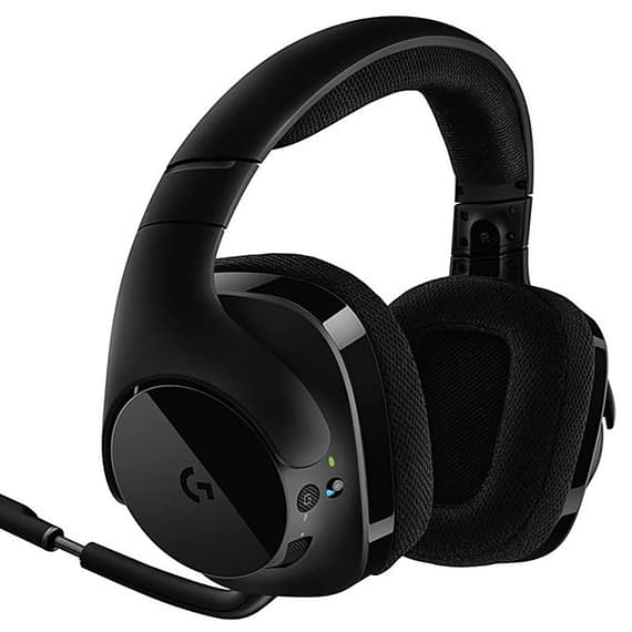 Logitech Gaming Headset Wireless G533 7.1 Surround Sound Gaming & Consoles "BAE" Charm Bracelet