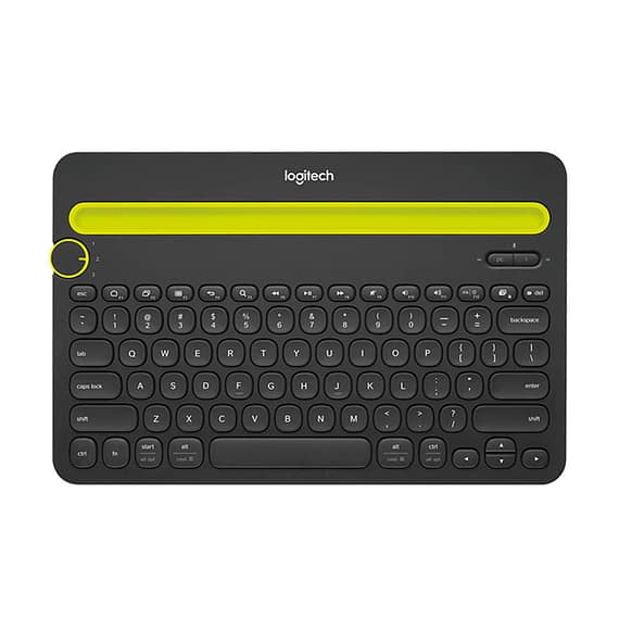 Logitech Keyboard Bluetooth/Wrls Multi-Device K480- White – ENG Computer Accessories "BAE" Charm Bracelet
