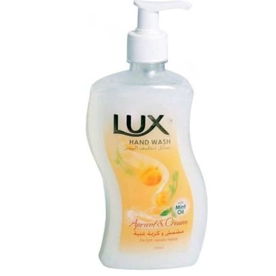 Lux Apricot & Cream Hand Wash 500ml Grocery "BAE" Charm Bracelet