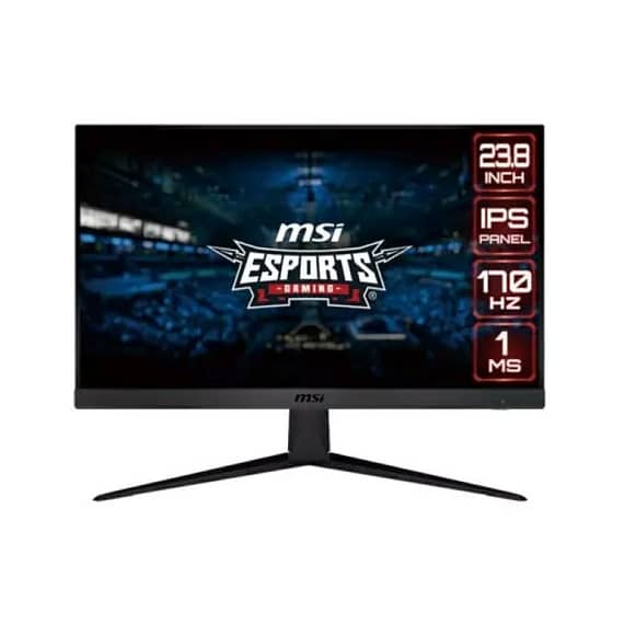MSI G2412 24 Inch FHD 170Hz 1ms IPS Gaming Monitor – 9S6-3BA41T-097 Gaming Monitors "BAE" Charm Bracelet